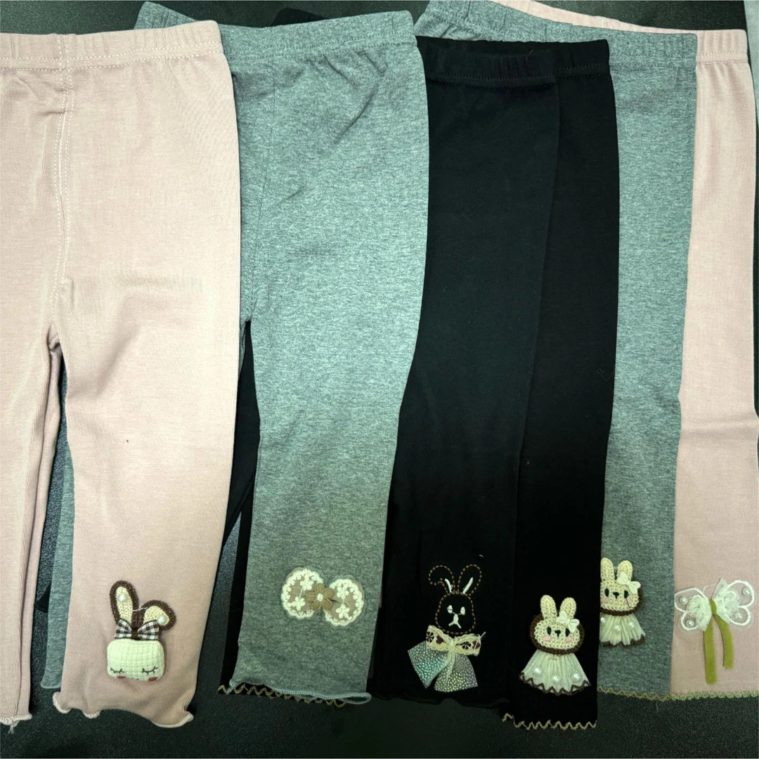 女童打底裤2024秋季新款外穿弹力裤子洋气儿童女宝宝秋装紧身裤潮