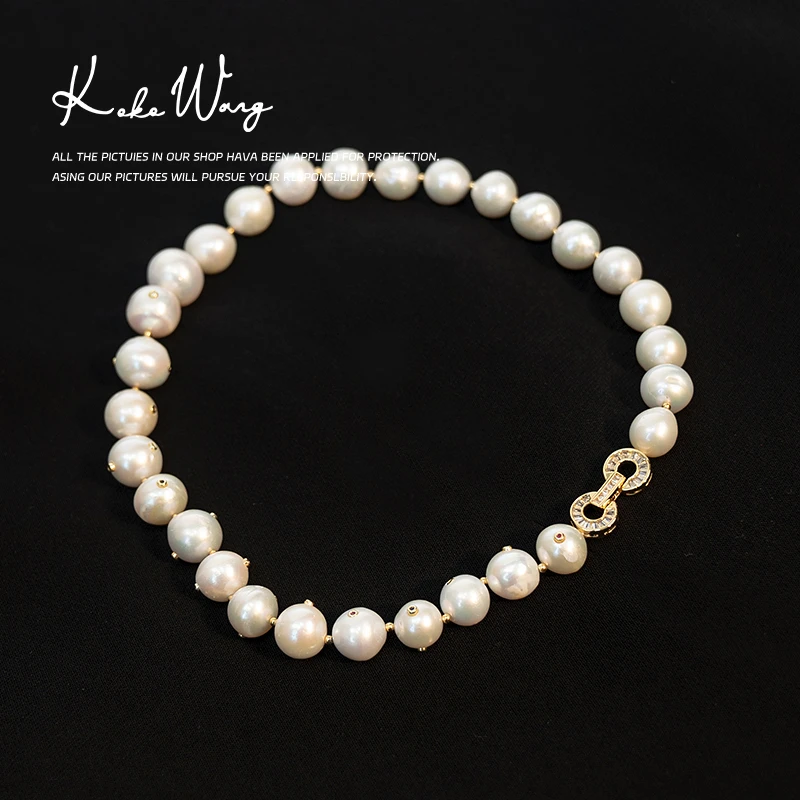 非金属亚克力项链 小众设计轻奢高级珠珠项链锁骨链090704A19S41