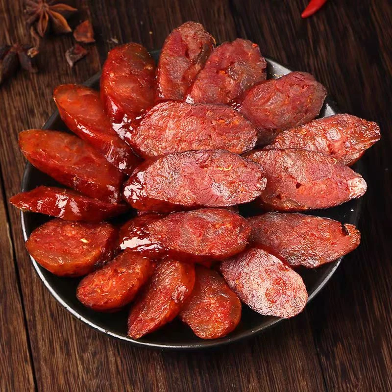 【香肠】（小明）川渝特色腊味农家柴火烟熏川味香肠、手工罐装美味