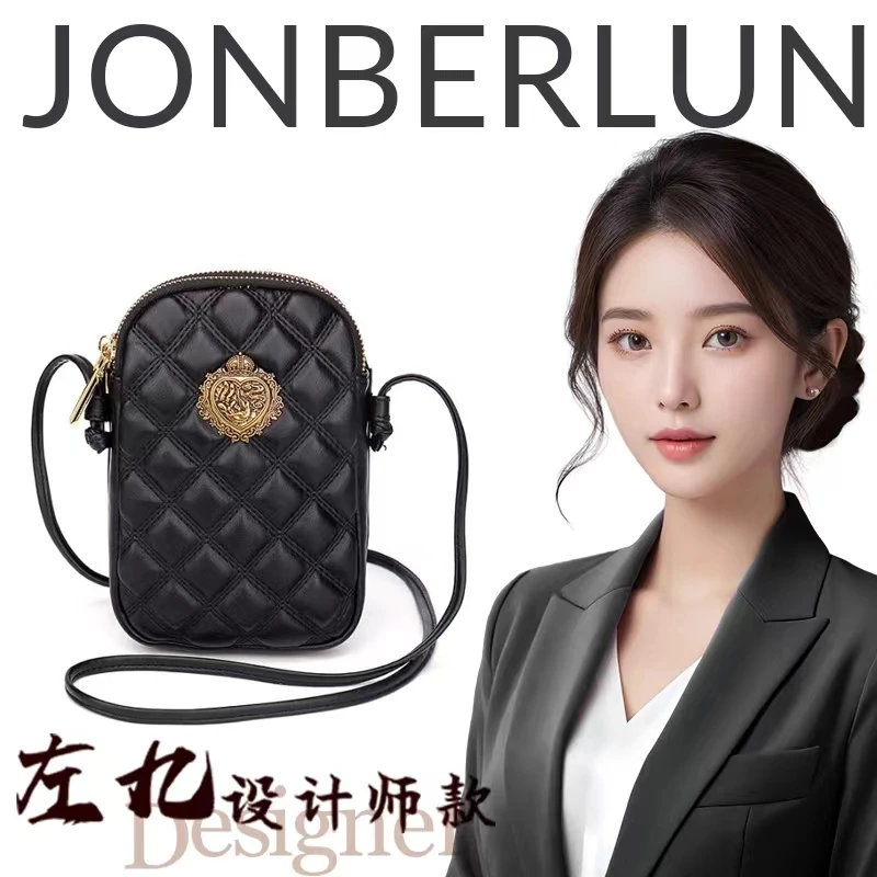 【左九设计款】2025新款韩版时尚手机包轻奢单肩斜挎女包