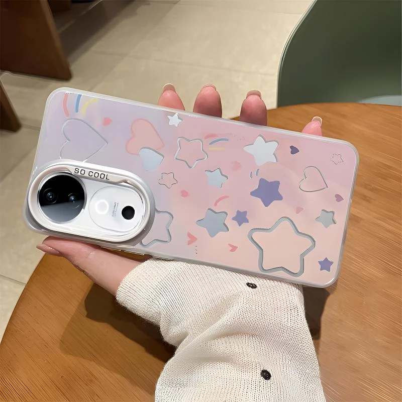 适用vivos19手机壳闪亮星星vivos19pro防摔vivo s19por可爱少女心
