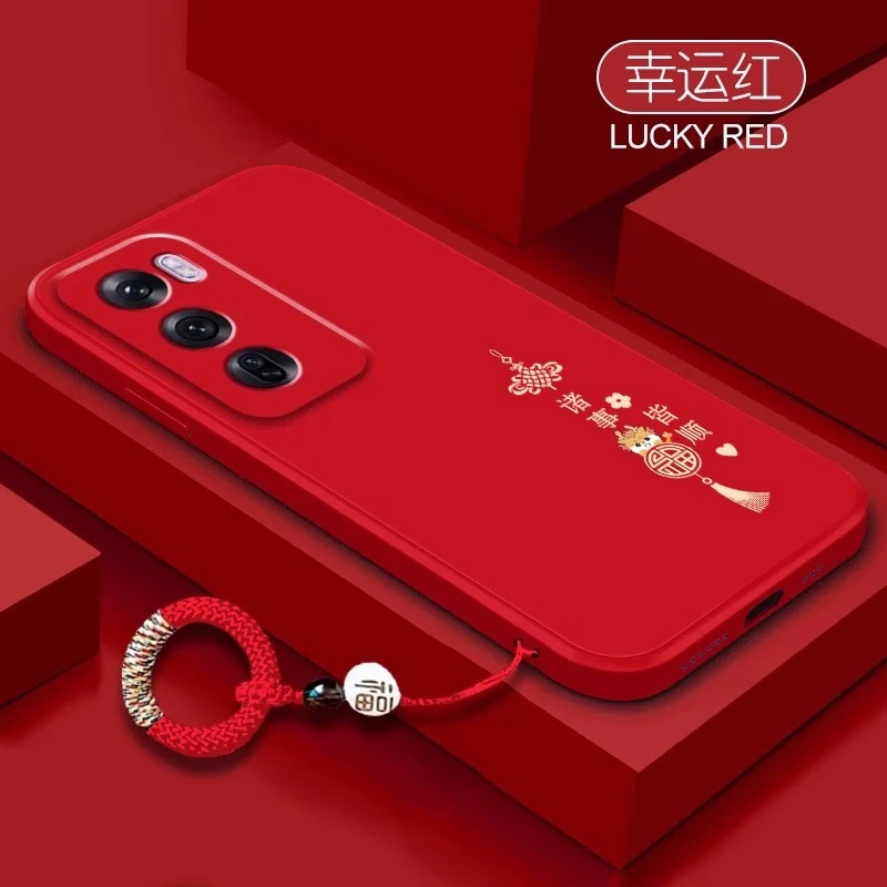 平安喜乐适用opporeno13pro手机壳reno12新年reno11pro+全包防摔p