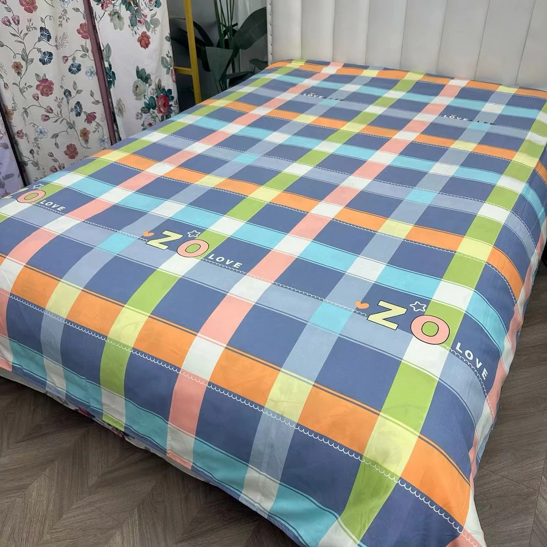 精品床单2.0*2.4--靓彩格语