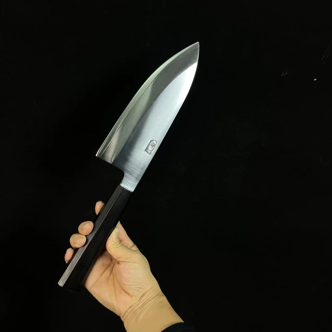 老布B2-911贴钢大鱼头刀日式料理刀鱼生刀专业鱼刀