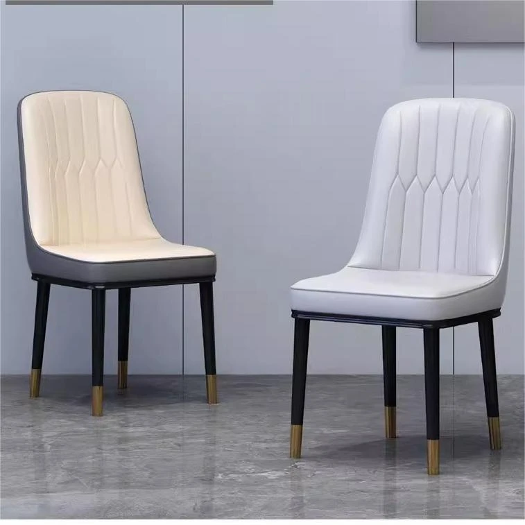 意式极简餐桌家用椅子餐椅皮椅子客厅餐厅用宝宝餐椅简约轻奢