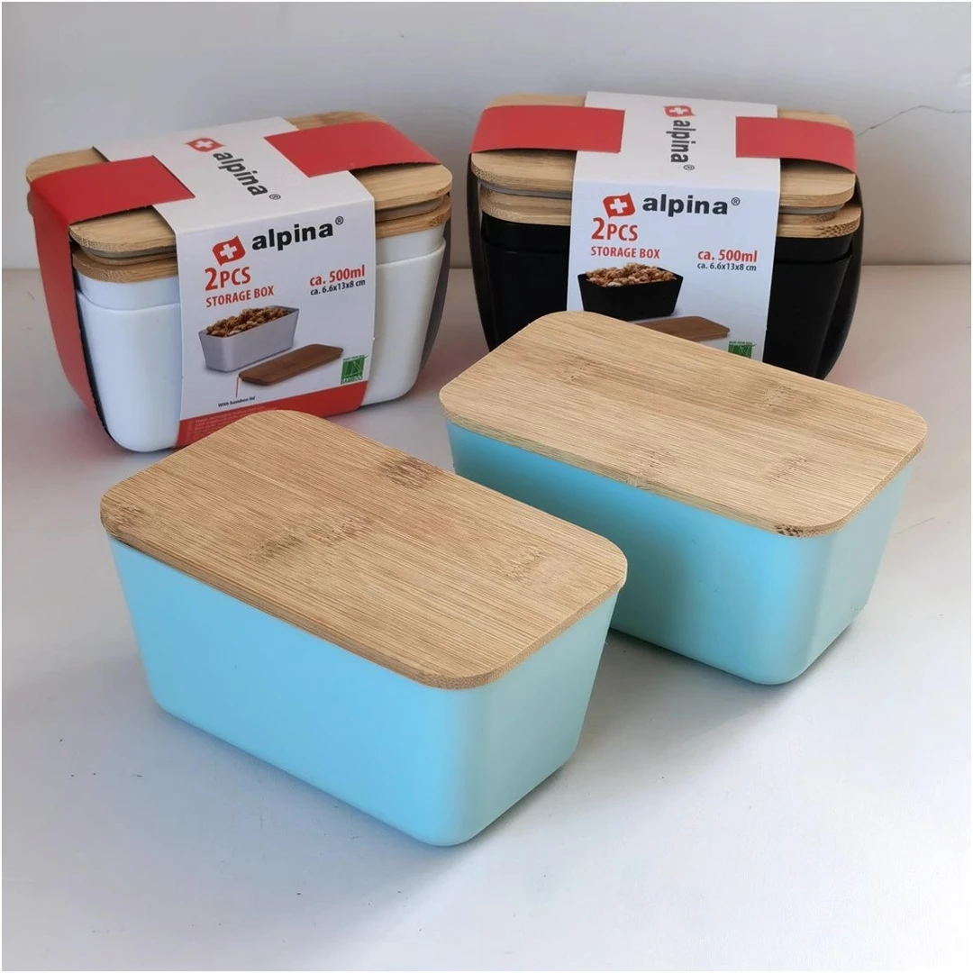 外贸原单 2只装保鲜盒