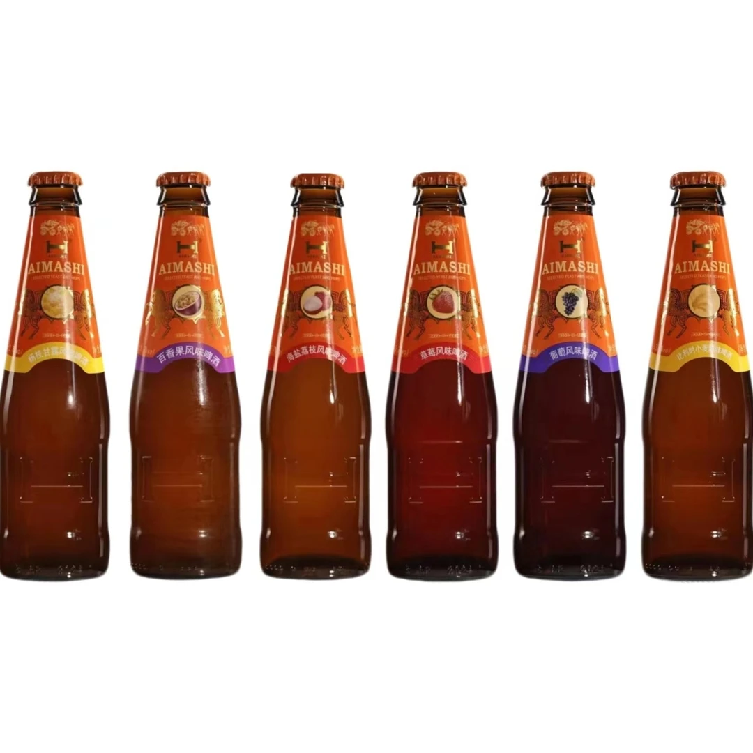 爱马仕果啤尝鲜装246ml*6瓶