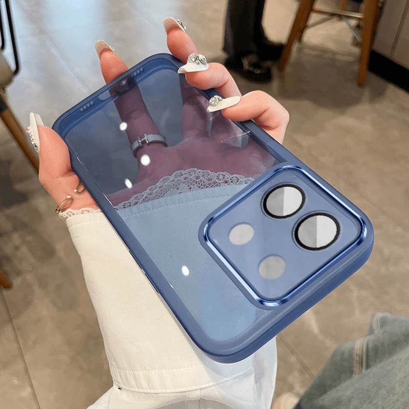 适用红米note13手机壳透明防摔全包磨砂note12pro纯色硅胶软壳