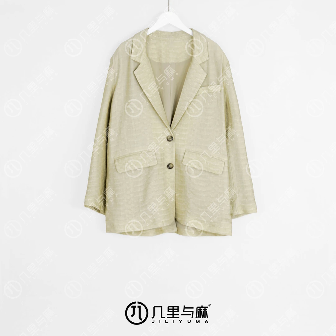 （几里）月照平沙-复古西服上衣外套 衣长71 胸围108 1061746