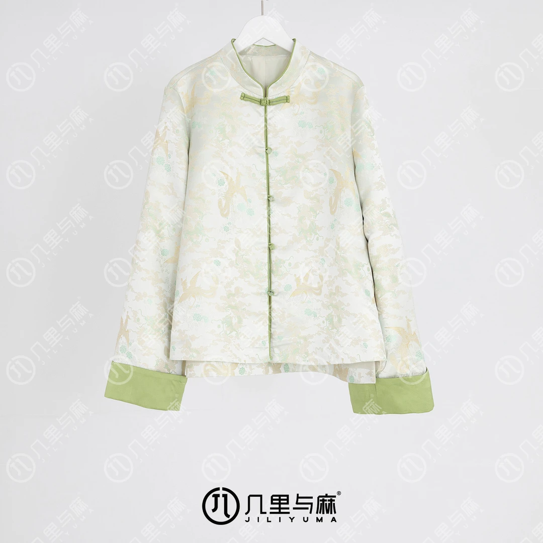 （几里）玉玲珑-新国风中式清凉短外套 衣长63 胸围120 1030988