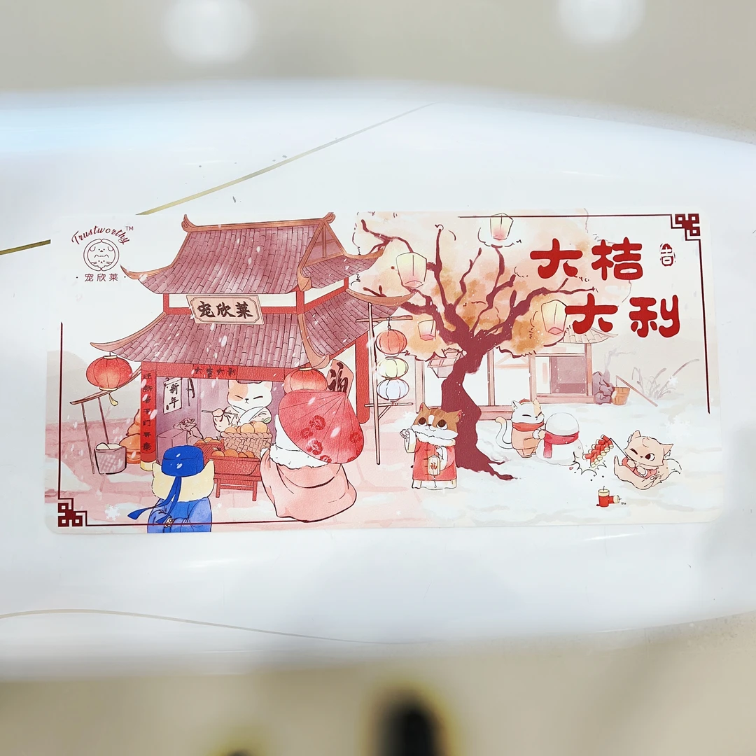宠欣莱PU皮革一体定制无毒无害安全餐垫防水防滑质量nice30×60