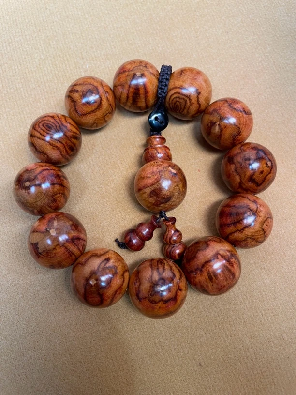 精品海南黄花梨花开富贵2.0