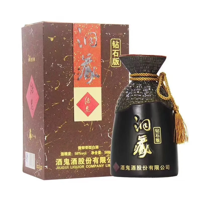 酒鬼酒鬼酒2009年洞藏钻石版馥郁香型白酒58度500ml58度500ml