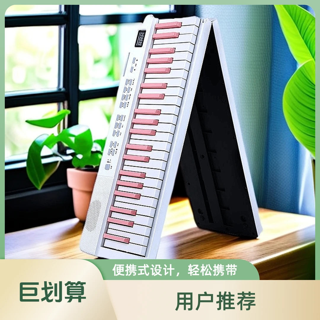 贝多辰可折叠电子钢琴88键便携式初学者家用成年练习专业
