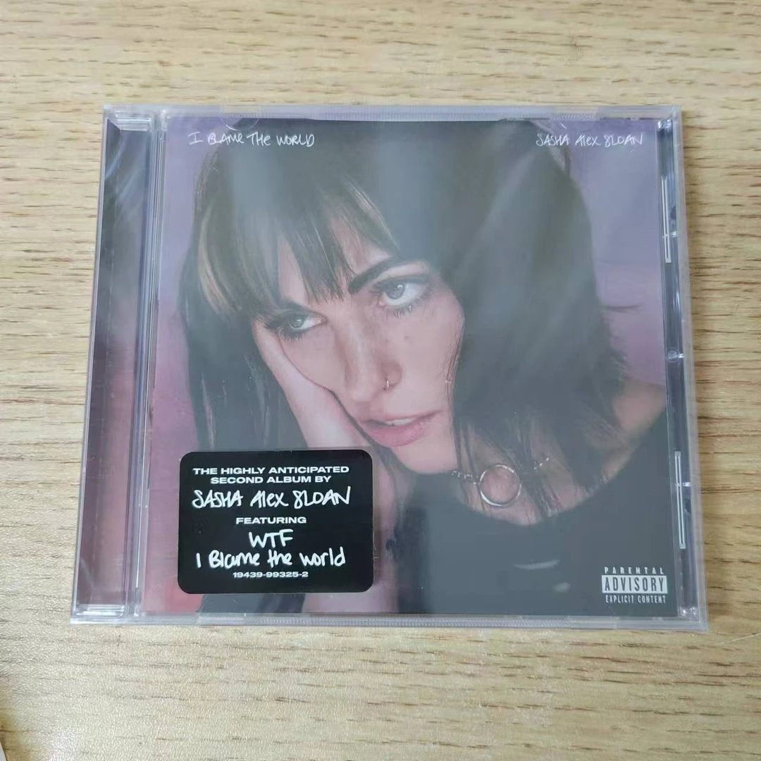 正版未拆Sasha Alex Sloan - I Blame The World 车载CD  c459