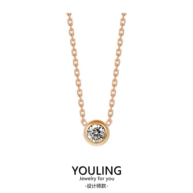 YOULING/柚琳 小圆点极简经典项链