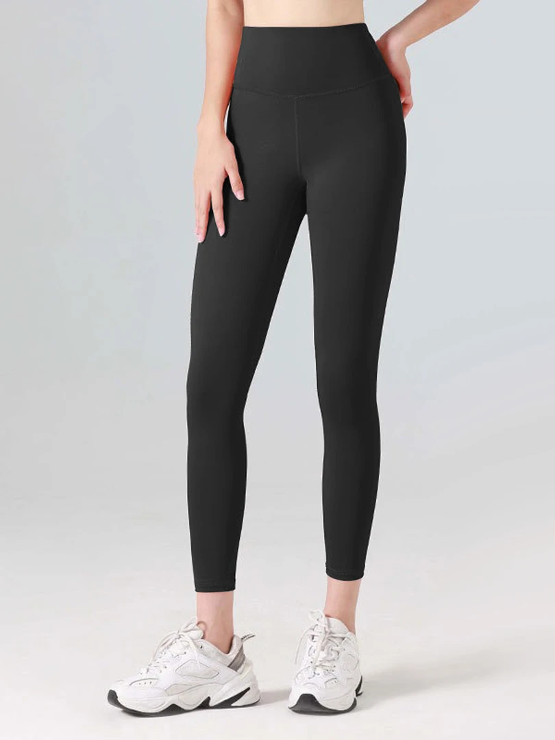 瑜伽裤跑步运动外穿高腰提臀速干九分弹力透气裸感显瘦夏季