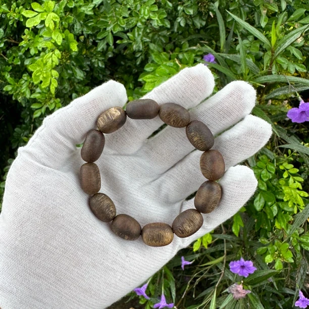 沉香手串奇楠手串留疤单圈卡13 12g多样性发一