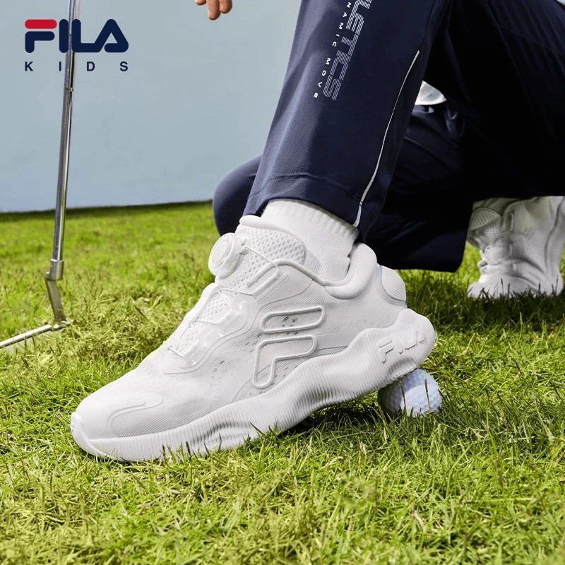 FILA斐乐儿童超能家族2024新款大童云行2运动跑鞋K15B432402