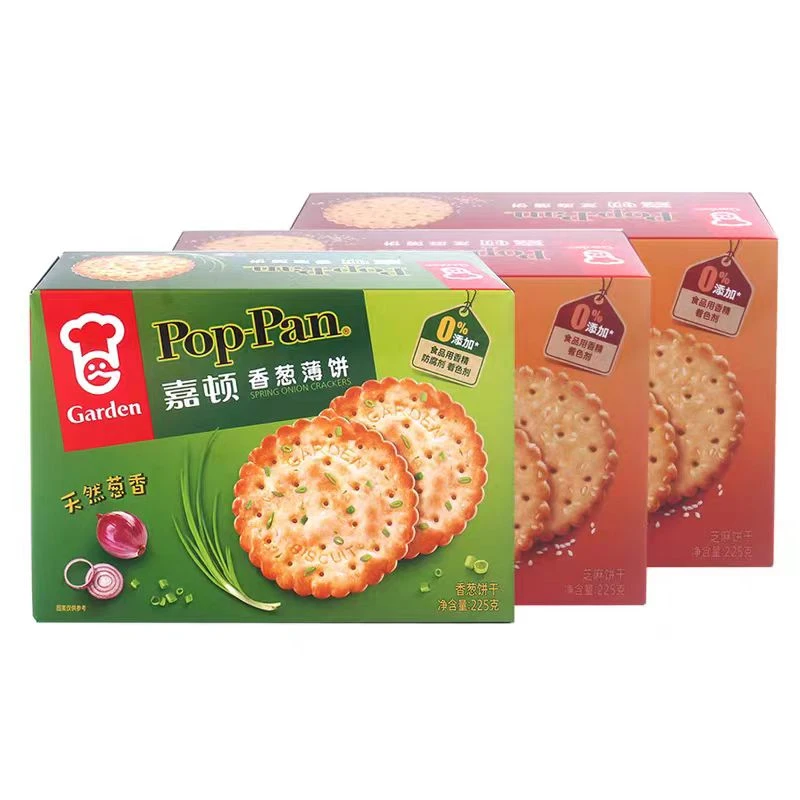 【到手两袋】嘉顿香葱薄饼9.9包邮
