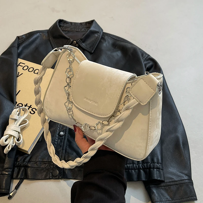 Aimitu2025新款潮流洋气时尚质感韩版休闲简约通勤百搭小挎包