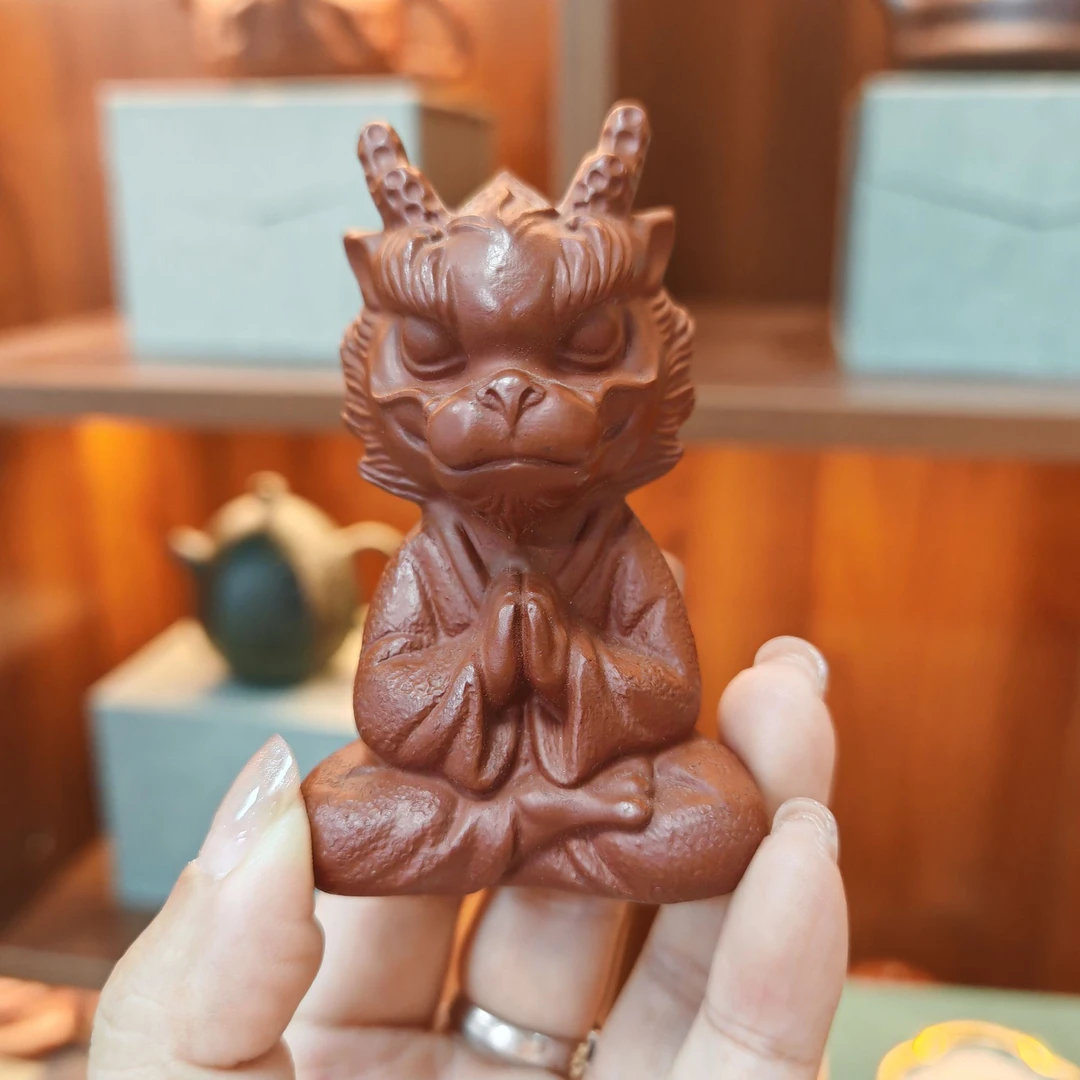 龙王茶宠大红袍紫砂茶宠