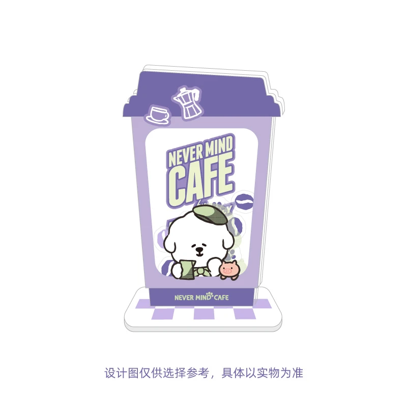 奈娃家族 咖啡亚克力摇摇乐桌面摆件-PIGGY