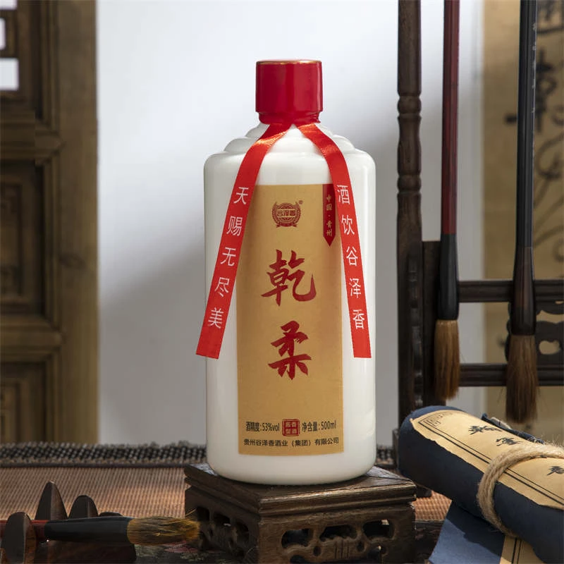 谷泽香【乾柔古窖1935】【CCTV品牌中国】国藏酱香酒53度500ml53%Vol