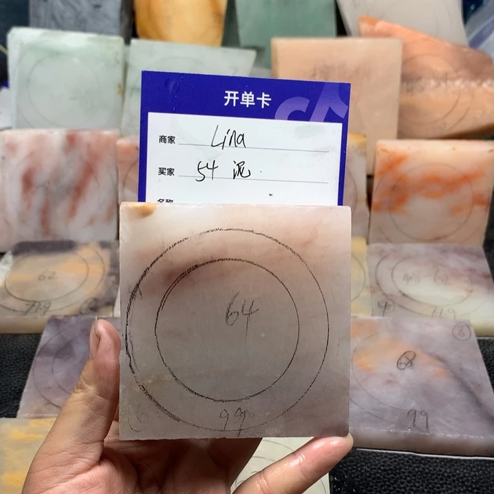 石英质玉手镯未镶嵌L**a定制手镯