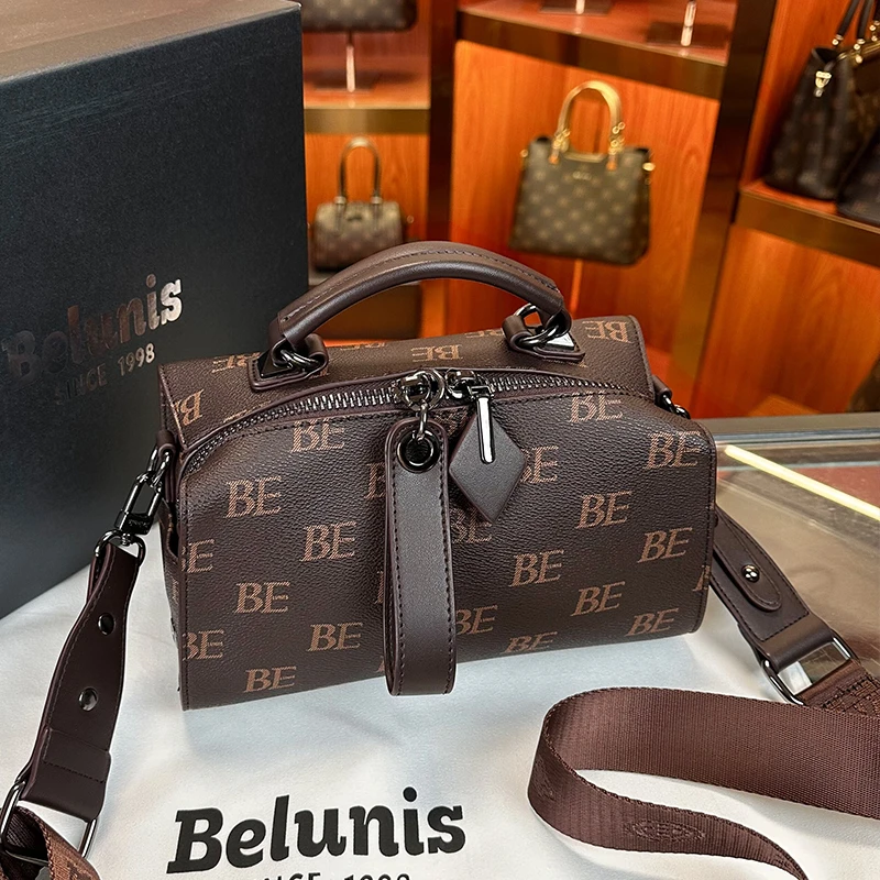 Belunis贝伦妮斯专柜正品新款女士斜挎包高级感爆款单肩枕头女包