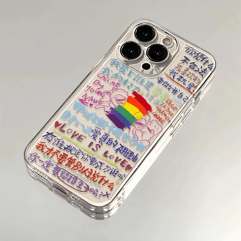 爱不需要理由苹果小米华为iphone15promax太空14软13手机壳12/DC