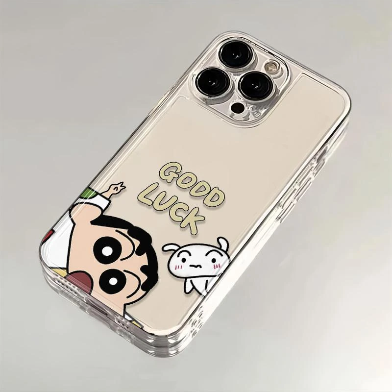LUCK小新苹果oppo小米vivo华为iPhone15手机壳14promax太空软13