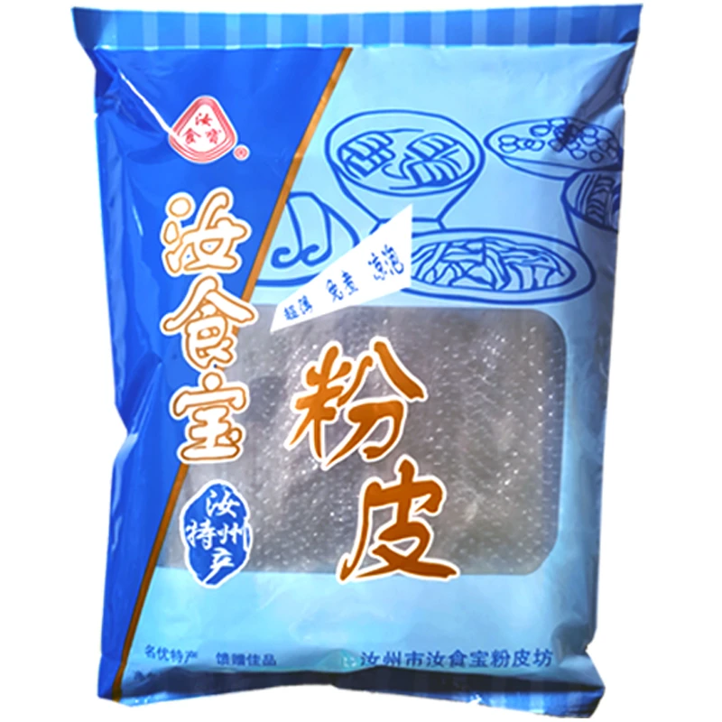 汝州粉皮,河南汝州土特产,凉拌菜,汝食宝超薄粉皮80g/袋,送芥末油