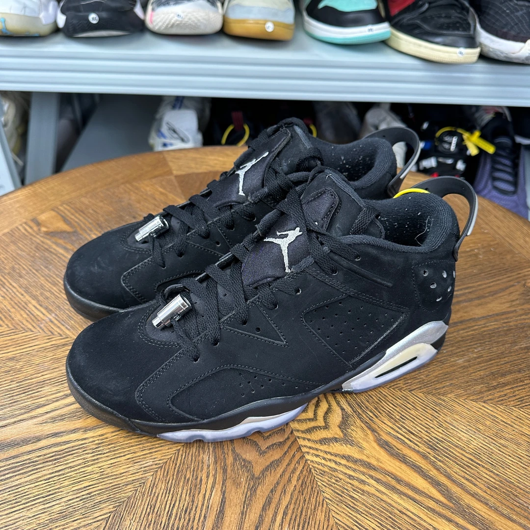 Jordan 6黑银篮球鞋/41码/市场价3699/99新/无盒/t785