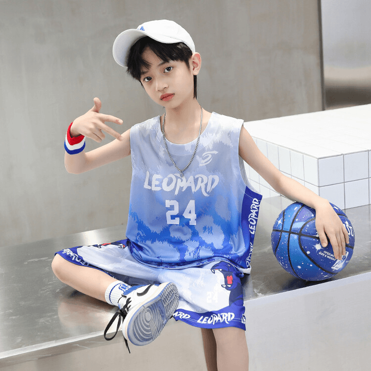 儿童篮球服套装男童24号球衣小学生速干训练服男孩运动服夏季无袖