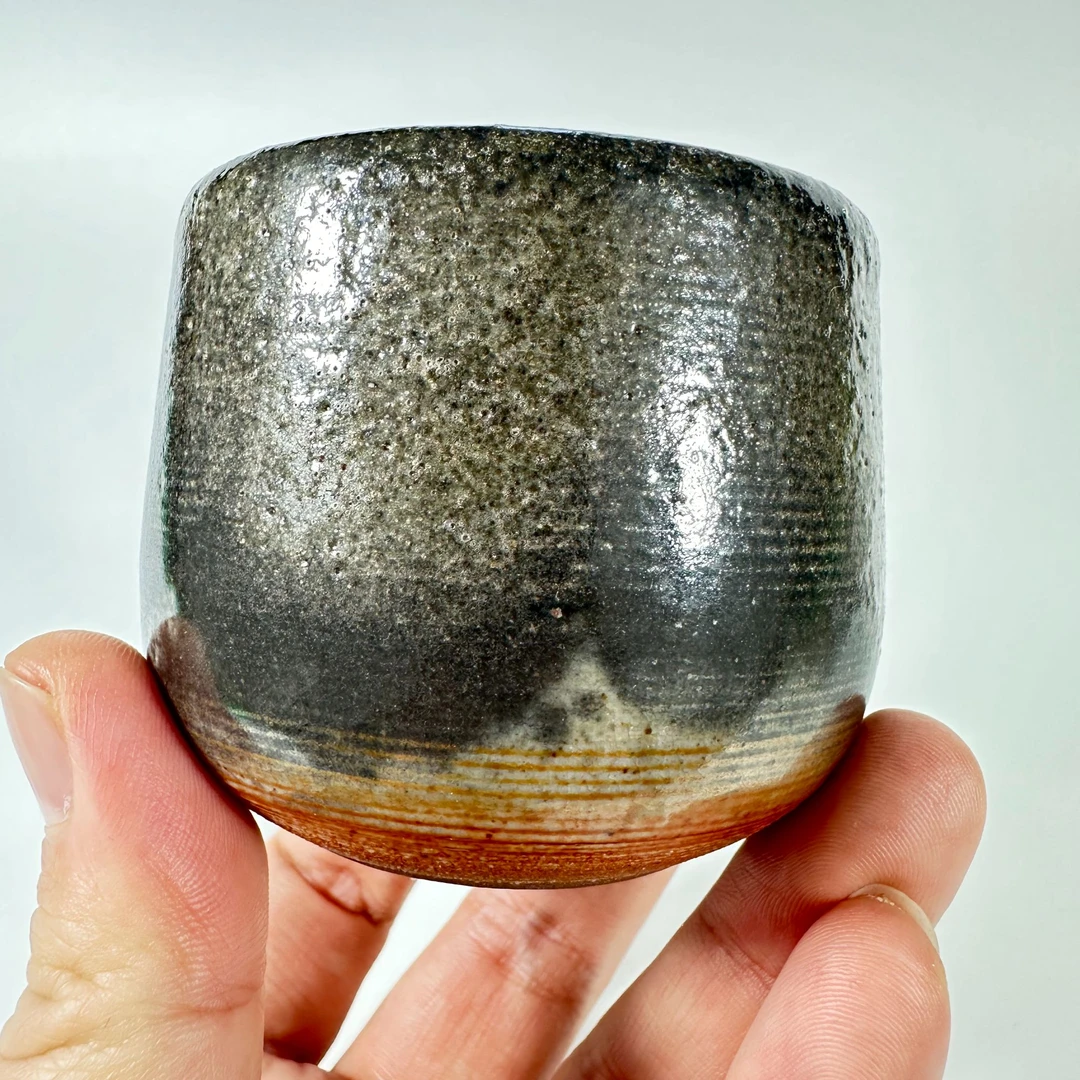 复古古铜纯手工锤纹主人杯