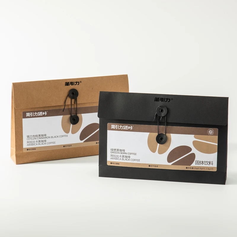 简引力 运动黑咖啡便携办公熬夜加班速溶旅行特浓加班咖啡熬夜