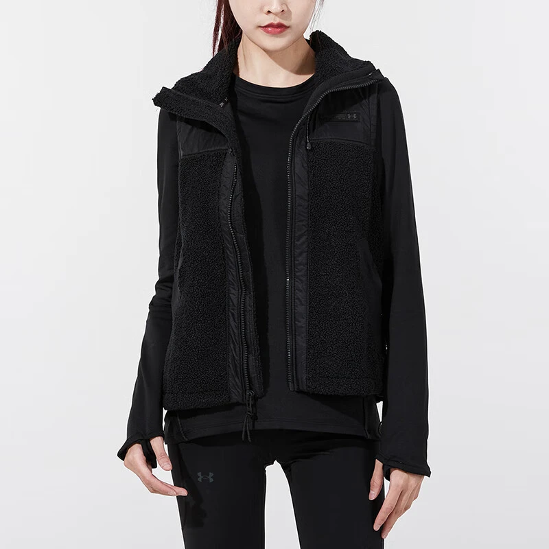 Under Armour/安德玛女装马甲 新款运动服跑步健身立领保暖外套