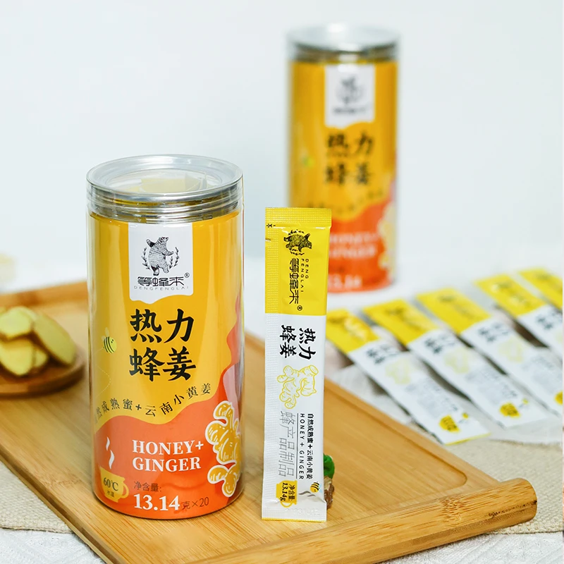 等蜂来热力蜂姜13.14g*20条，暖暖的，很舒服