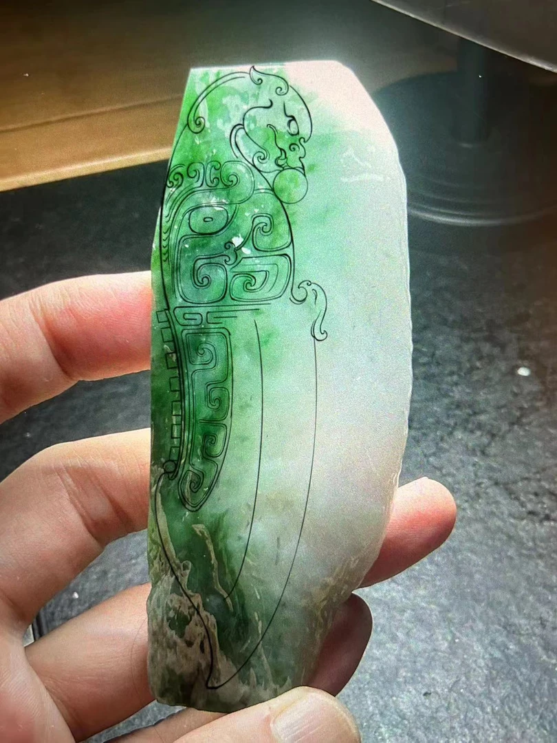 专业天然翡翠私人订制补工费差价下单请咨询客服