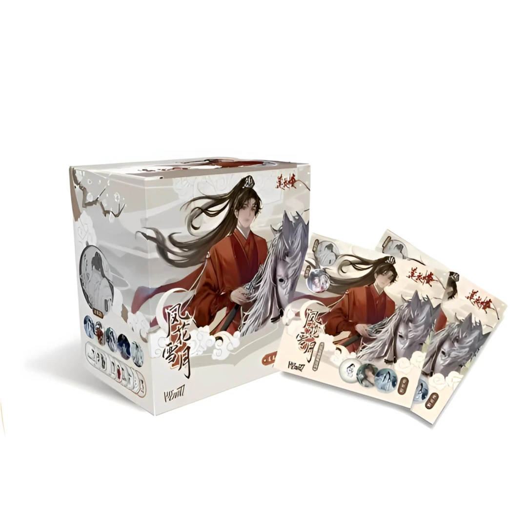 【叠不停】Hitcard 莲花楼 风花雪月 微章系列收藏盲盒（代拆）d宵夜