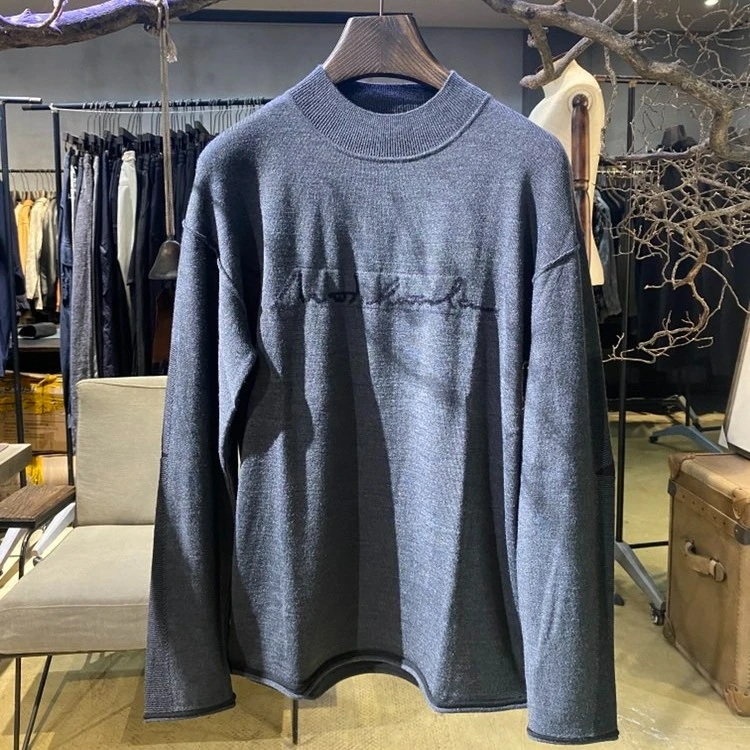 【北纬三十度】原创设计师品牌秋冬男休闲圆领针织衫58209C