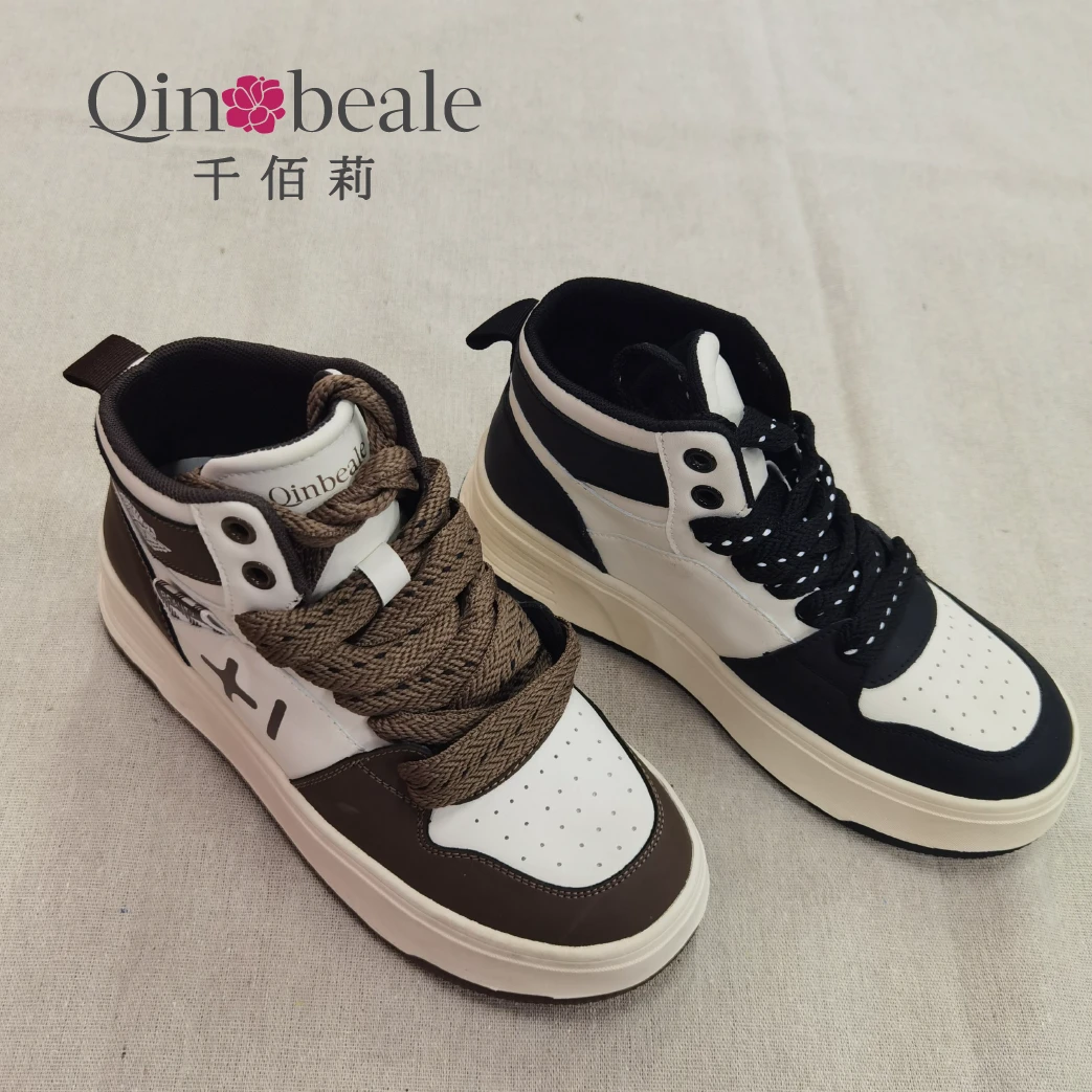 Qin&beale/千佰莉23301010127小白鞋A284