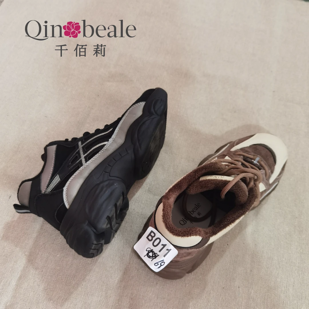 Qin&beale/千佰莉2161106B0333短靴B011