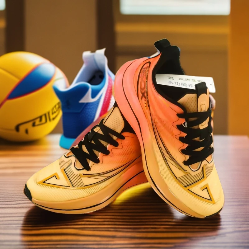 众康足霸134款碳板高回弹时尚休闲运动多功能跑步按摩养生鞋