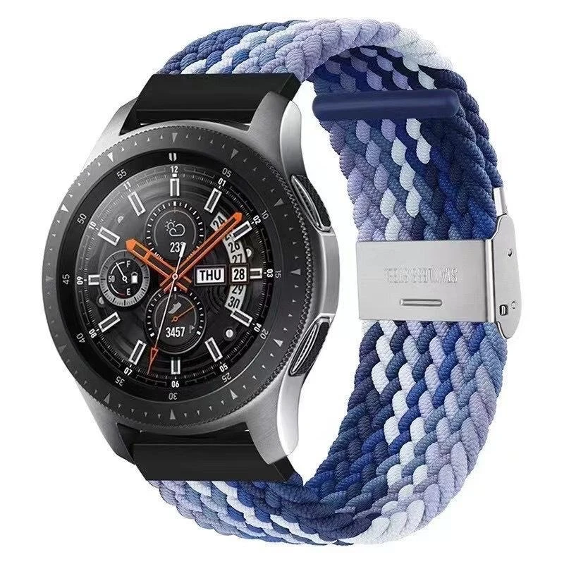 适用华为GT3表带WatchGT2腕带4Pro卡扣编织带尼龙2E弹力荣耀GSpro