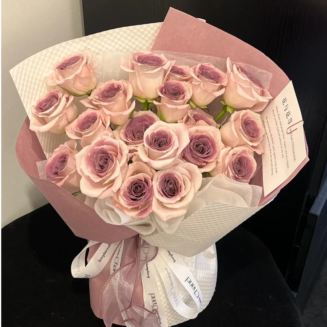 乌梅子酱花束玫瑰鲜花订购同城配送附近花店小时达的团购同城精选