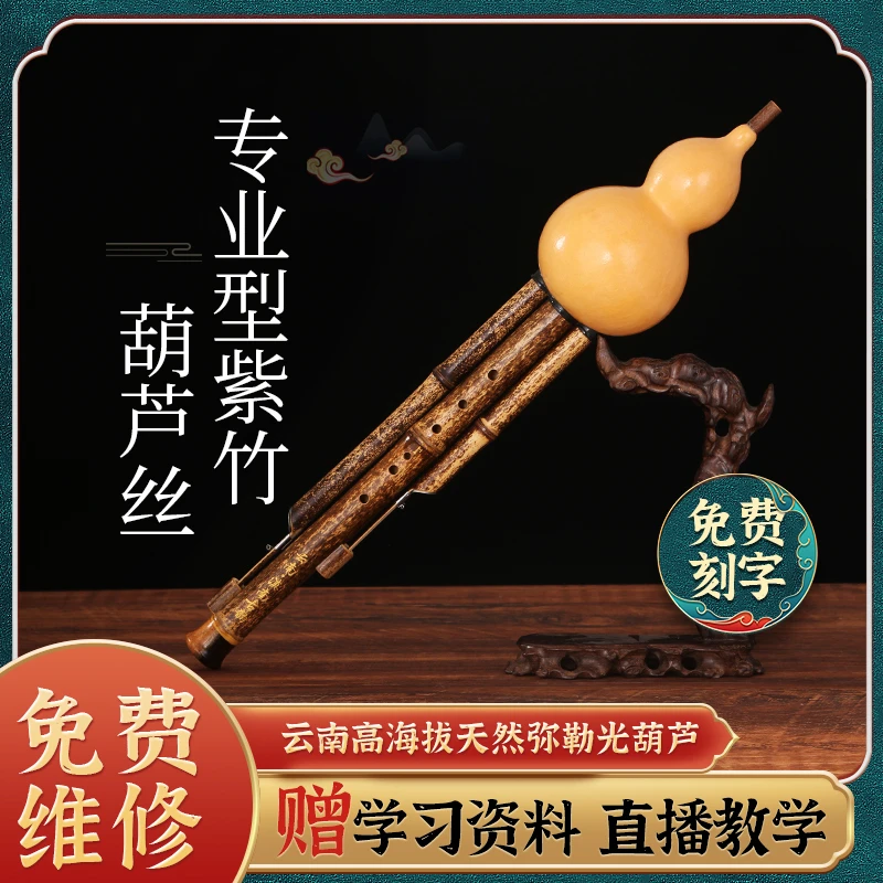 专业演奏型葫芦丝乐器专卖C调降B调小DAGF调成人小学生滇南古韵