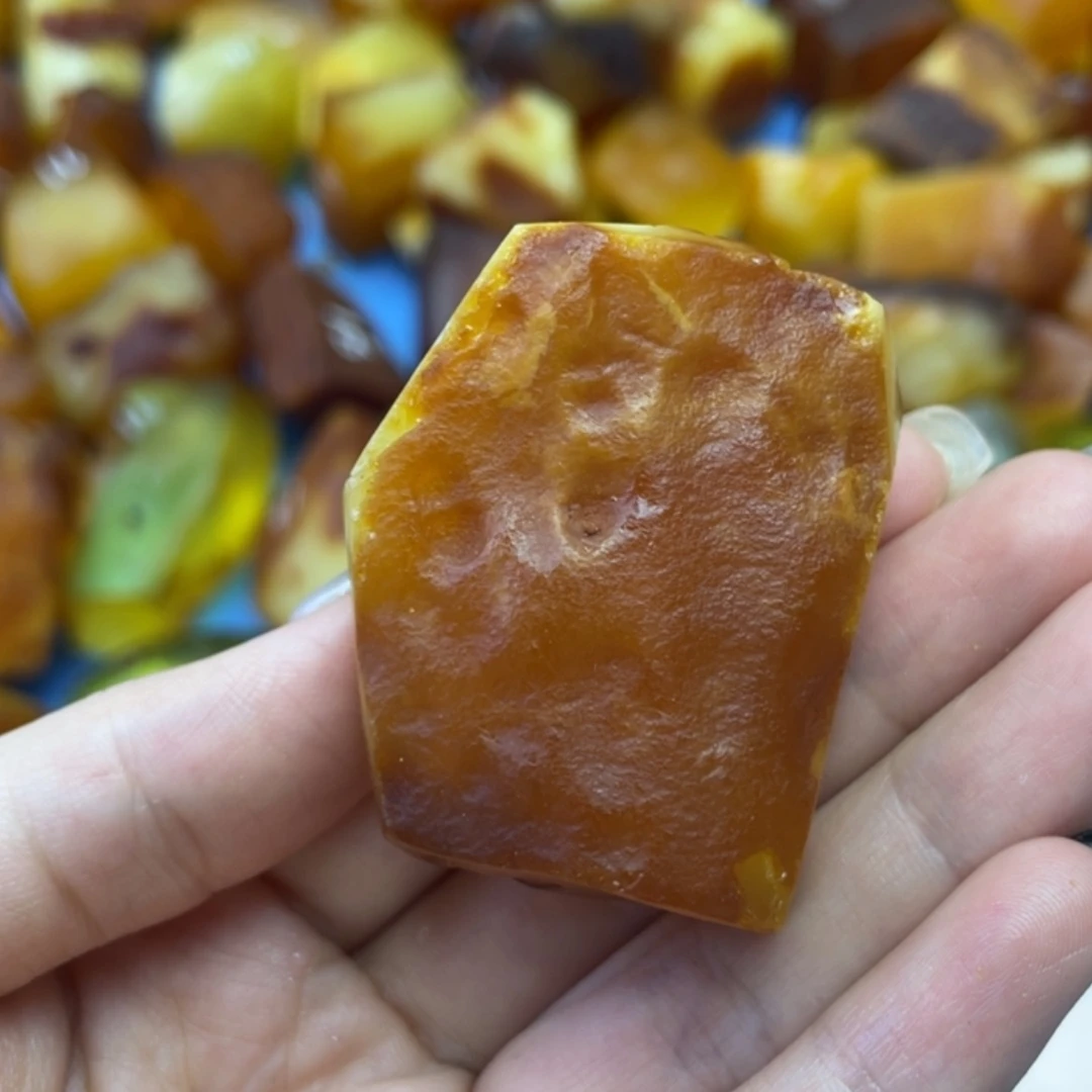 【闪购商品】定制琥珀未镶嵌无*记