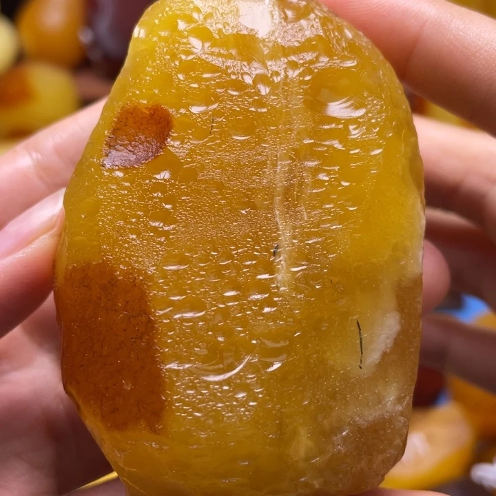 定制琥珀未镶嵌燃*•